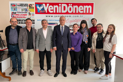 Osmangazi Kaymakamı Ali Partal’dan YeniDönem’e ziyaret