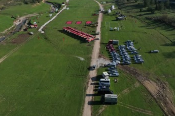 Yeşil vatan neferlerinin yarışı nefes kesti