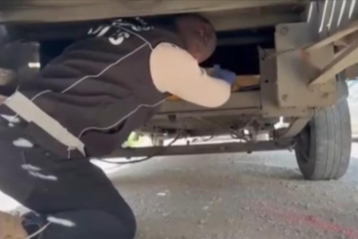 Bursa'da çekiciye uyuşturucu operasyonu: 2 tutuklama