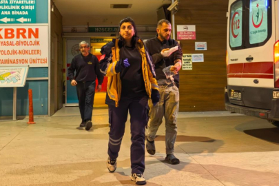 Bursa'da elini makineye kaptıran genç hastanelik oldu