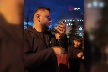 Bursa'da gerçeğini aratmayan sahte ihbar ile coşkulu kutlama