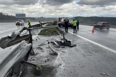 Kuzey Marmara Otoyolu'nda zincirleme kaza