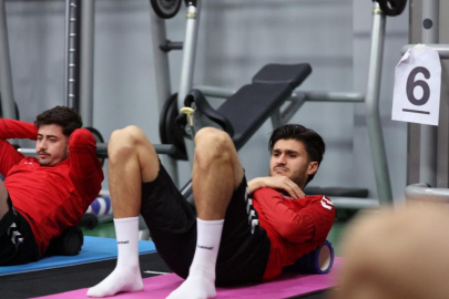 Sivasspor salonda çalıştı