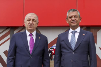 CHP Lideri Özel'den Zafer Partisi Lideri Özdağ'a ziyaret