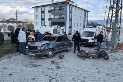 Korkutan kazada 3 kişi yaralandı