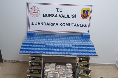 Bursa'da kaçak tütün operasyonu