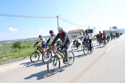 Granfondo Bursa öncesi bisikletliler Nilüfer’de buluştu
