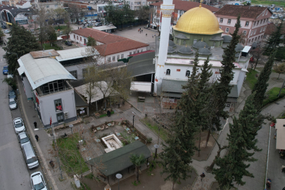 İhsaniye Eski Köy Meydanı modern bir görünüme kavuşuyor