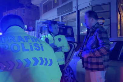 Bursa'da ters yöne giren alkollü sürücüye ceza yağdı