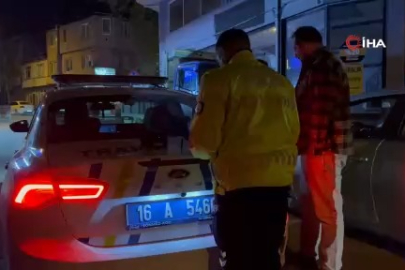 Bursa'da ters yöne giren alkollü sürücüye ceza yağdı