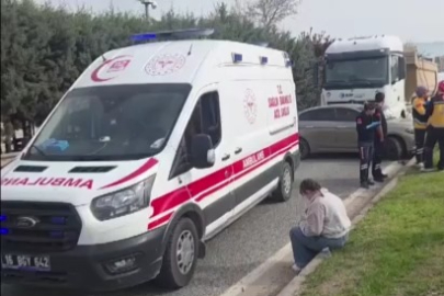 Bursa'da önüne kattığı otomobili sürükledi