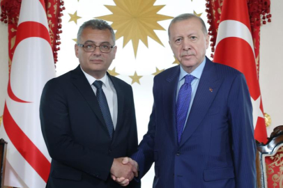 Cumhurbaşkanı Erdoğan, Erhürman ile görüştü