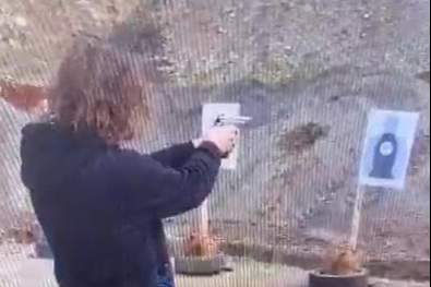 Okul saldırganının poligon görüntüleri ortaya çıktı