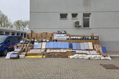 Bursa’da kaçak tütün baskını