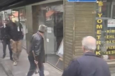 Bursa'da trafikte baltalı dehşet