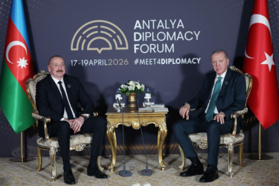 Cumhurbaşkanı Erdoğan Aliyev ile bir araya geldi