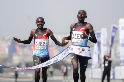 İstanbul Yarı Maratonu'nu sona erdi