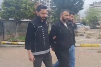 Kuyuya saklanan uyuşturucu hükümlüsü tutuklandı