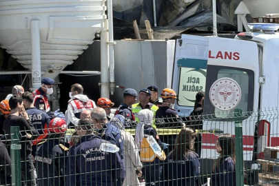 Boya fabrikasında çıkan yangından acı haber geldi