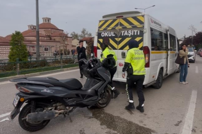 Bursa'da korkutan kaza: 2 yaralı