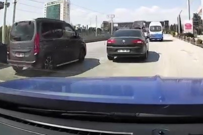 Bursa'da makas atan sürücü kazaya davetiye çıkardı