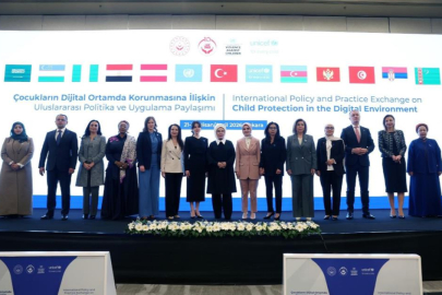 Emine Erdoğan'dan çocuklar için dijital ortamlarda korunması çağrısı