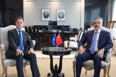 Bakan Fidan, NATO Genel Sekreteri Rutte ile görüştü