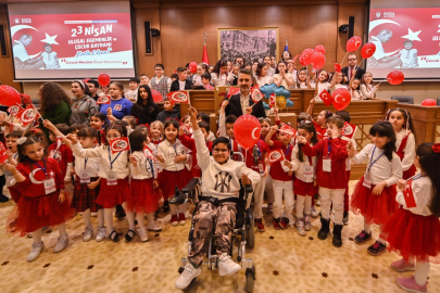 Büyükşehir Meclisi’nde söz çocukların