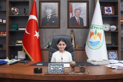 İznik’te 23 Nisan’ın başkanı Ada oldu