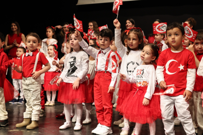 Nilüfer kreşlerinde 23 Nisan neşesi