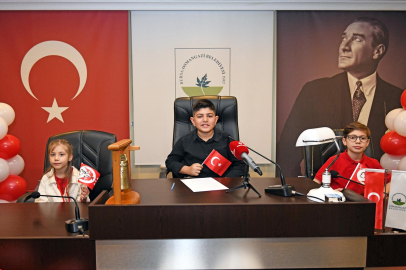 Osmangazi’de söz de karar da çocukların