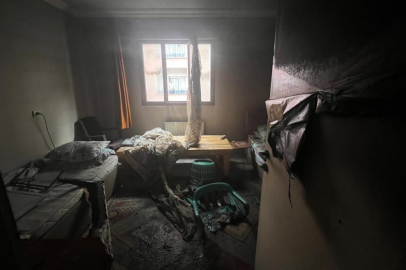 Evini ateşe veren şahıs kalp krizinden hayatını kaybetti