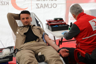 BARÜ’de kan bağışı kampanyası yoğun katılımla tamamlandı