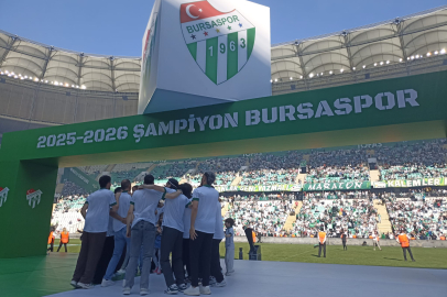 Bursaspor'da kupa coşkusu