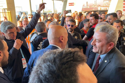 Galatasaraylı yöneticiler, Fenerbahçeli yöneticileri karşıladı