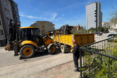 Gemlik’te bahar temizliği