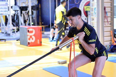 Fenerbahçe, salonda kuvvet çalıştı