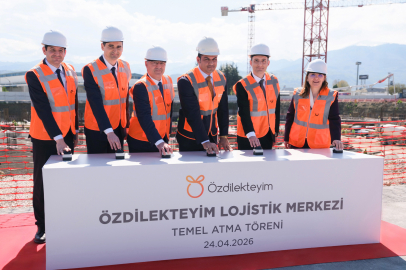 Özdilekteyim Lojistik Merkezi’nin temeli atıldı