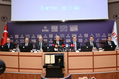 Bakan Bolat, Bursa'da iş insanlarıyla bir araya geldi
