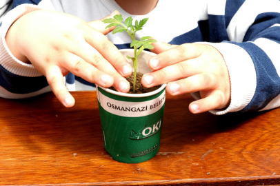 Çocuklar toprak sevgisini Osmangazi’de öğrendi