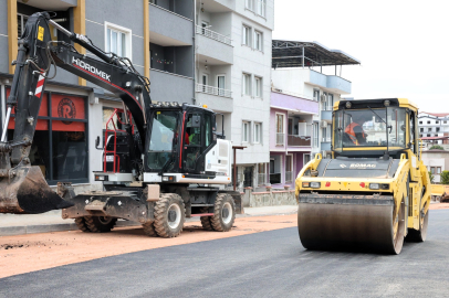 Osmangazi’den Hamitler’e 300 tonluk asfalt desteği