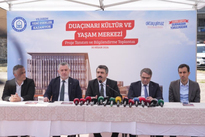 Başkan Yılmaz: Duaçınarı Kültür Merkezi Bursa’ya nefes aldıracak