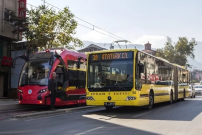 Bursa'da 1 Mayıs'ta ulaşım ücretsiz!