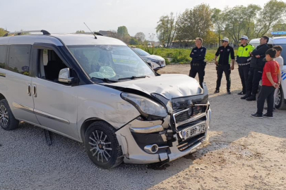 Bursa'da korkutan kaza: 3 kişi yaralandı