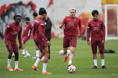 Galatasaray, Samsunspor maçı hazırlıklarını sürdürdü