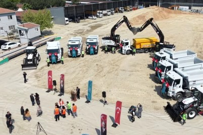 Nilüfer Belediyesi’nin yeni araçları yollarda