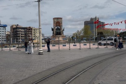 Taksim Meydanı'na çıkan yollarda 1 Mayıs tedbirleri