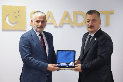 Anahtar Parti Bursa'dan Saadet Partisi Bursa İl Başkanlığı'na ziyaret!