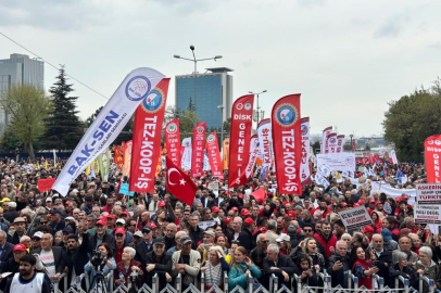 Ankara'da emekçiler 1 Mayıs'ı kutladı