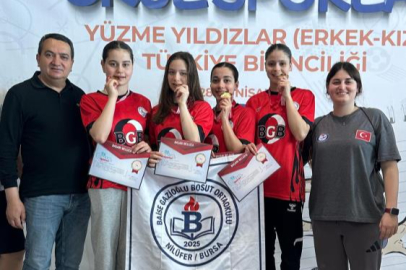 Bursa'da ortaokul öğrencileri Türkiye şampiyonu
